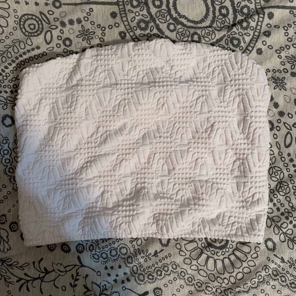 Urban Outfitters White Tube Top Size L